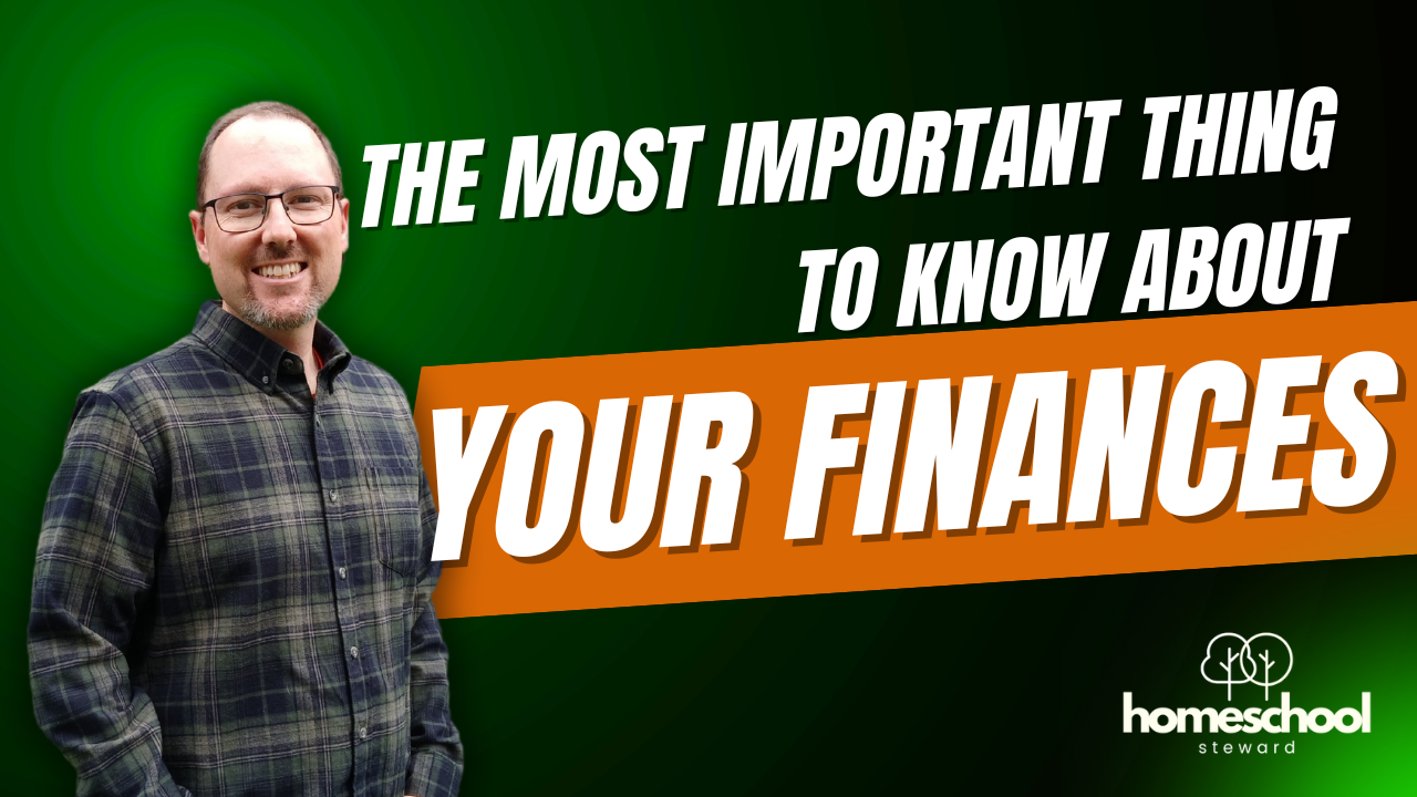 The most important thing to know about your finances
